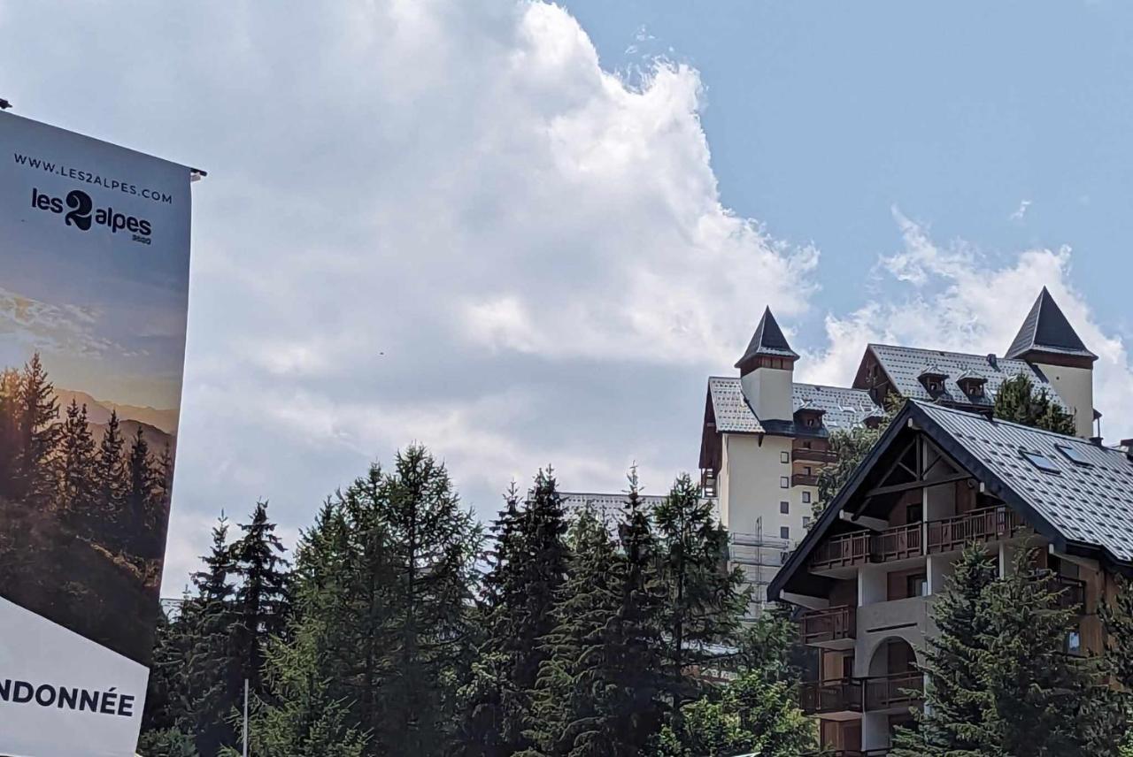 Appartement 4 Couchages ,Plein Sud Calme Les Deux Alpes Exteriör bild